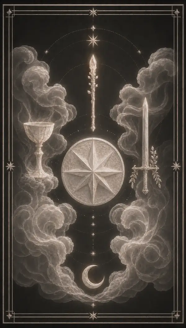 Paper Realm Tarot Card back